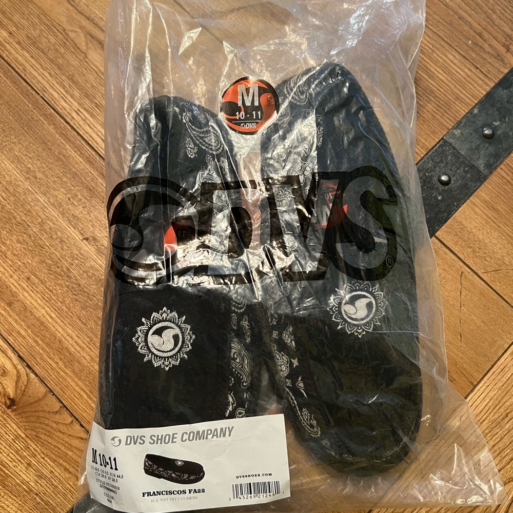 DVS Black Slippers for Men